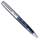 300 Chrome Cap Blue Marble Body Ball Pen